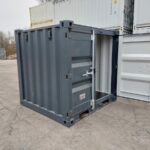 6 Fuss Seecontainer Grau