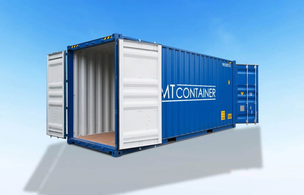 Double Door-Doppeltür-Seecontainer-Container