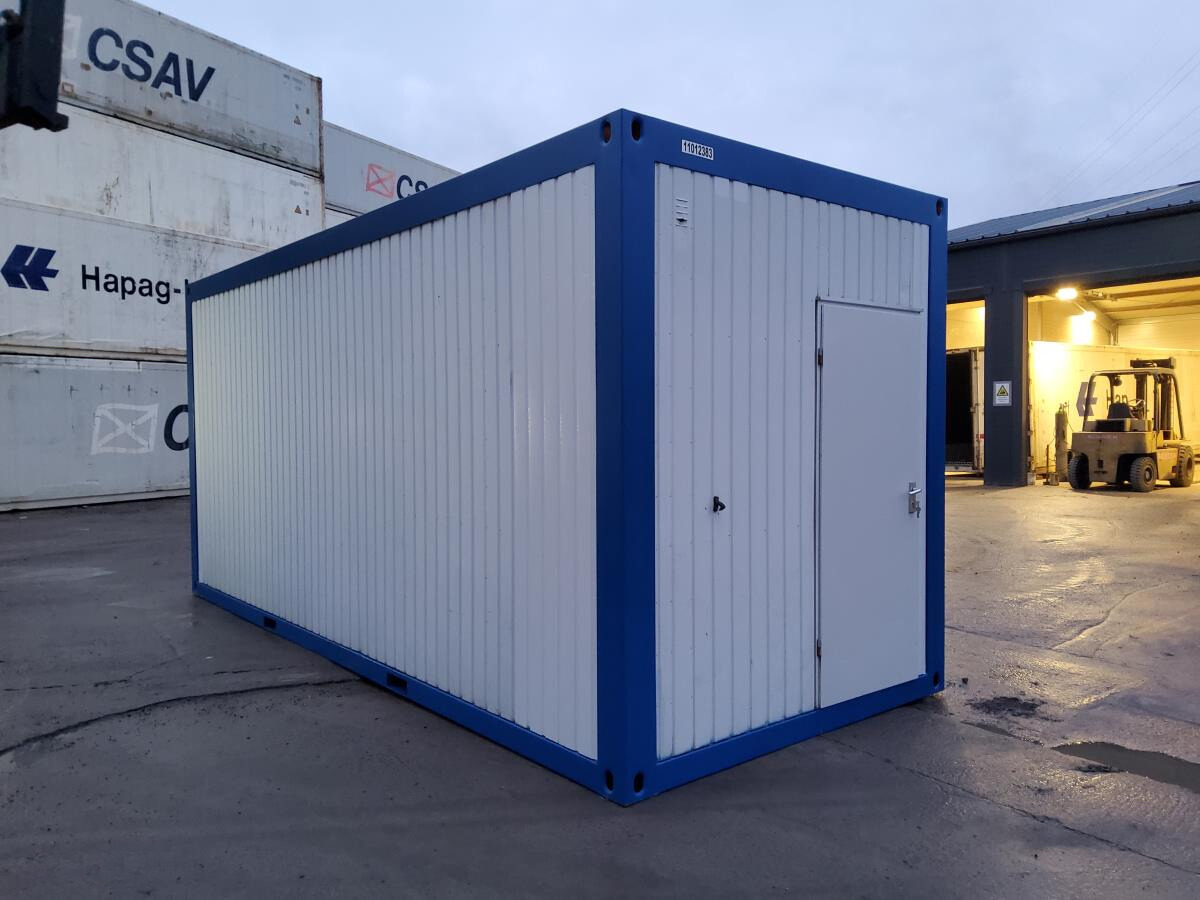 20 Fuß Bürocontainer in weiß