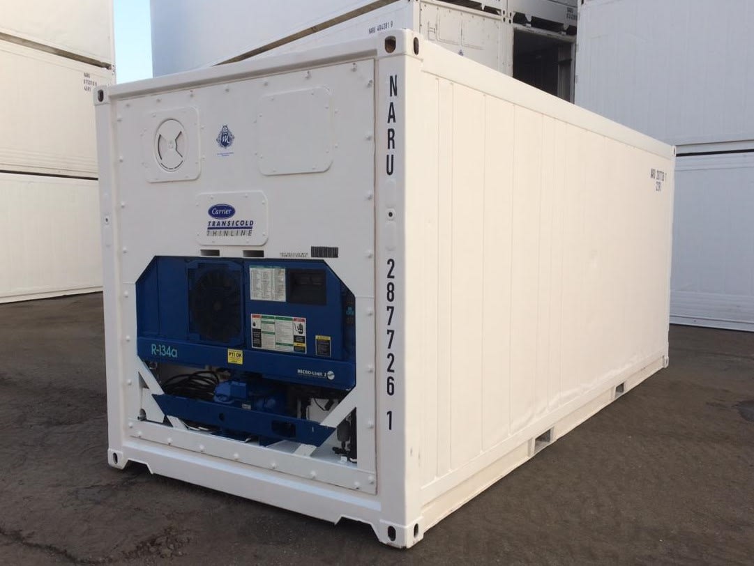 20 Fuss Kühlcontainer NARU-287726-1-Carrier-2002