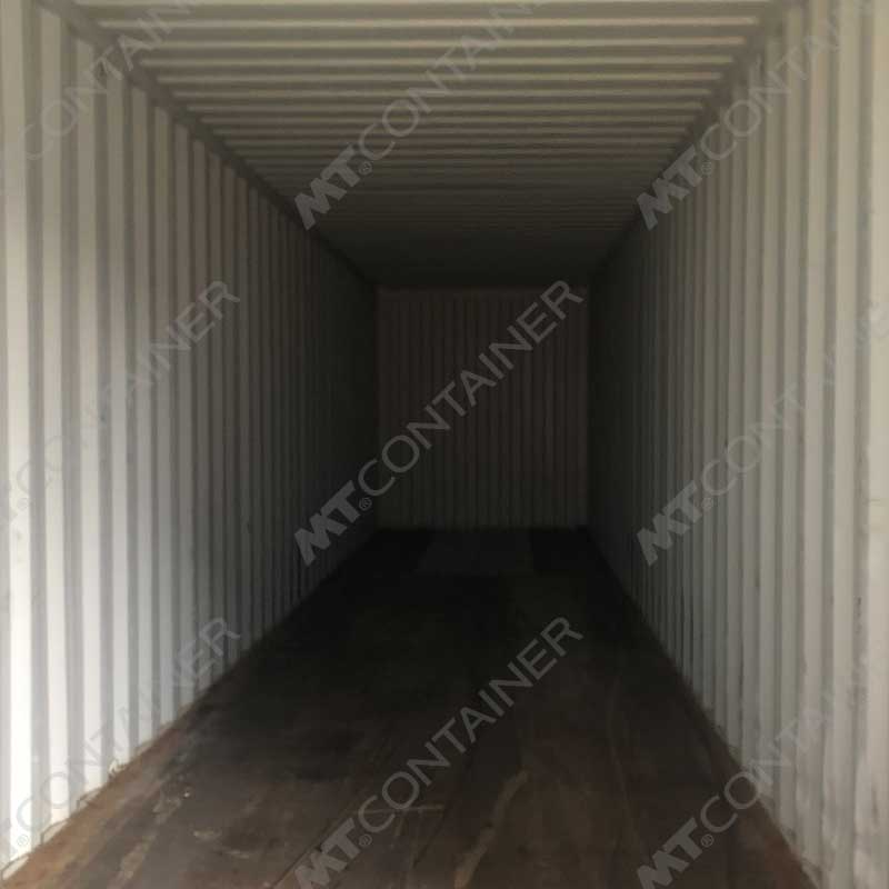 Blauer 40 Fuß High Cube Lagercontainer NARU 407260 4, Blick von innen
