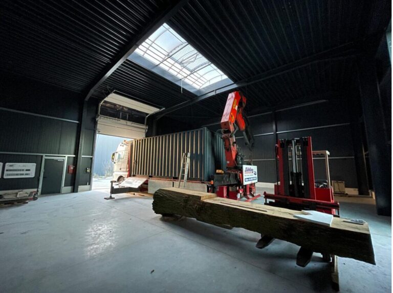 Container Anlieferung