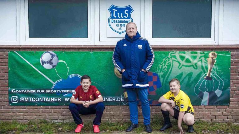 Container für Sportvereine – mehr Platz für die TuS Dassendorf