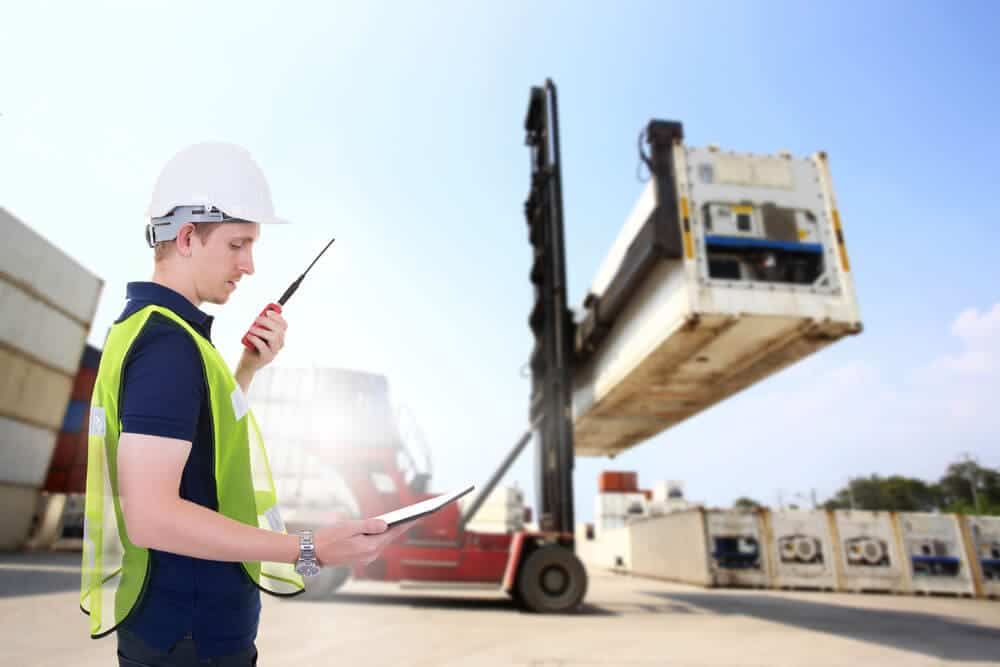 Containerdepot - Lagerung von Containern