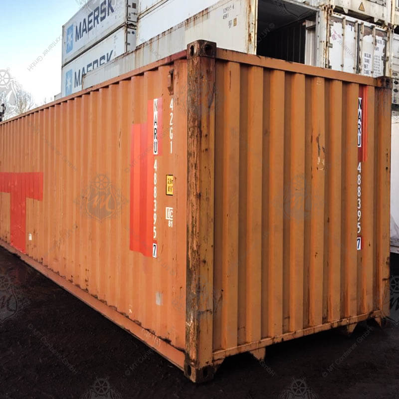 40 Fuss Seecontainer NARU 488395-7 — MT Container GmbH Hamburg