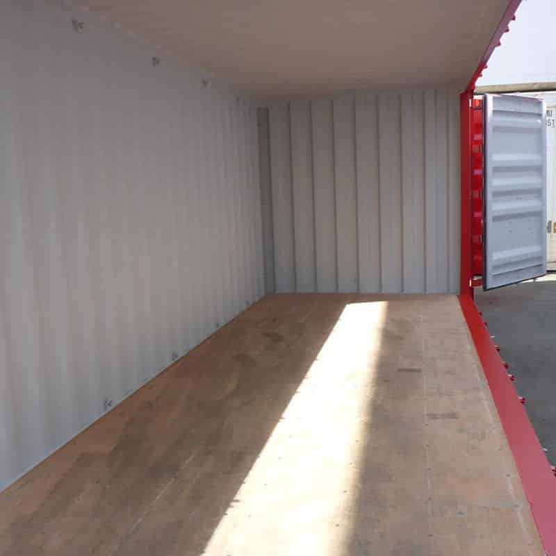 20 Fuss Open Side Door Container-3