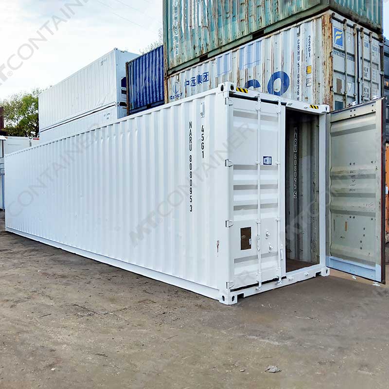 40 Fuss High Cube Seecontainer NARU 808095-3 — MT Container GmbH Hamburg